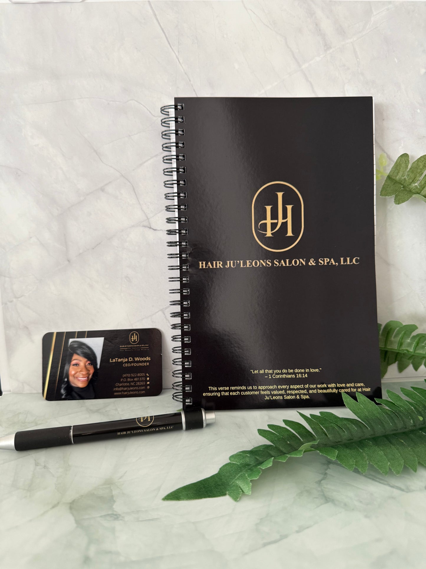 Hair Ju'Leons Notebook